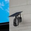 Kamera zewnętrzna V-TAC WI-FI HD smart solarna obrotowa PTZ IR czarna VT-11024
